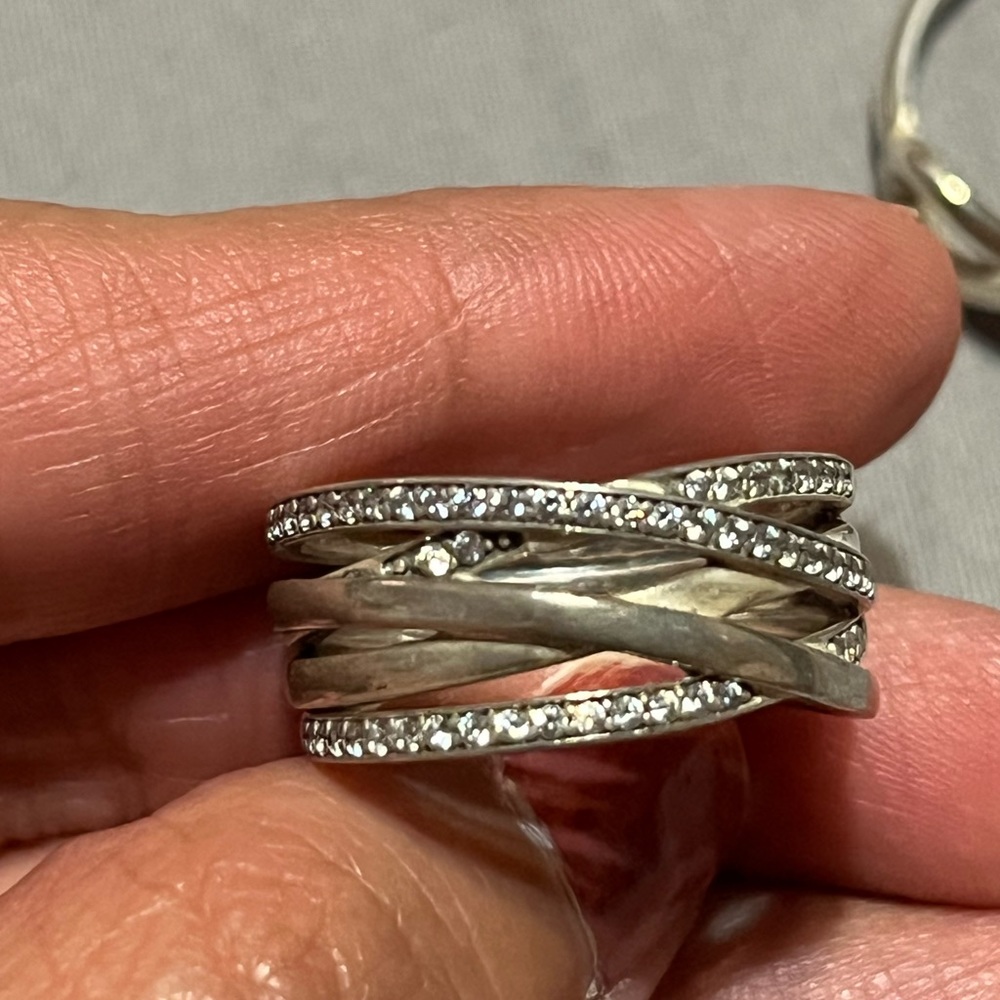 Pandora ring sterling sliver size 9